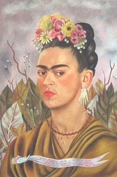 Frida Kahlo : Self Portrait Dedicated to Dr Eloesser